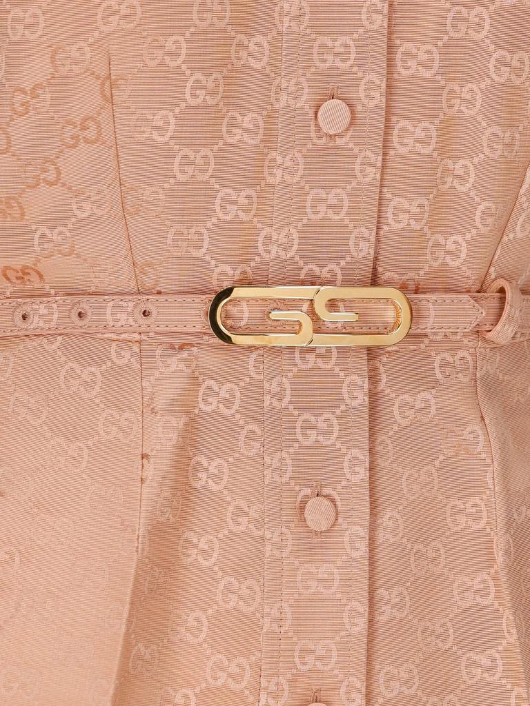 商品Gucci|Gucci GG Satin Jumpsuit,价格¥11220,第3张图片详细描述