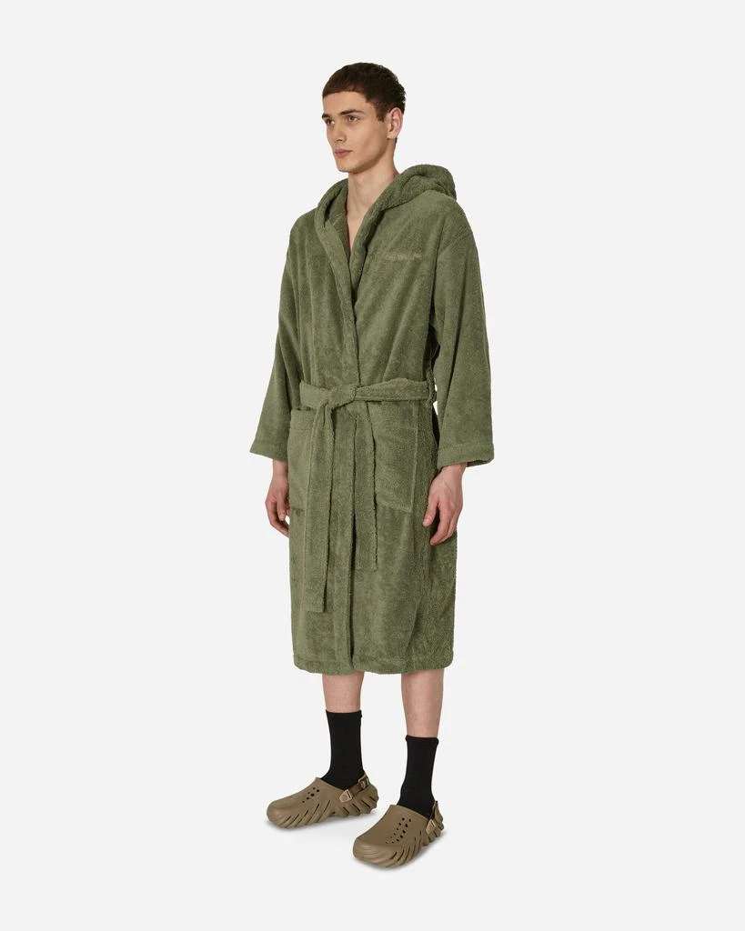 商品Off-White|Bookish Hooded Bathrobe Green,价格¥1395,第2张图片详细描述