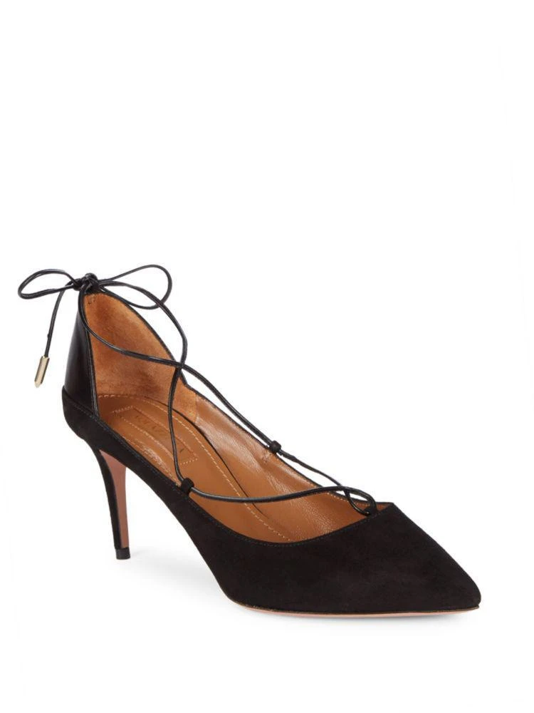 商品Aquazzura|Fellini Leather Pumps,价格¥1971,第1张图片