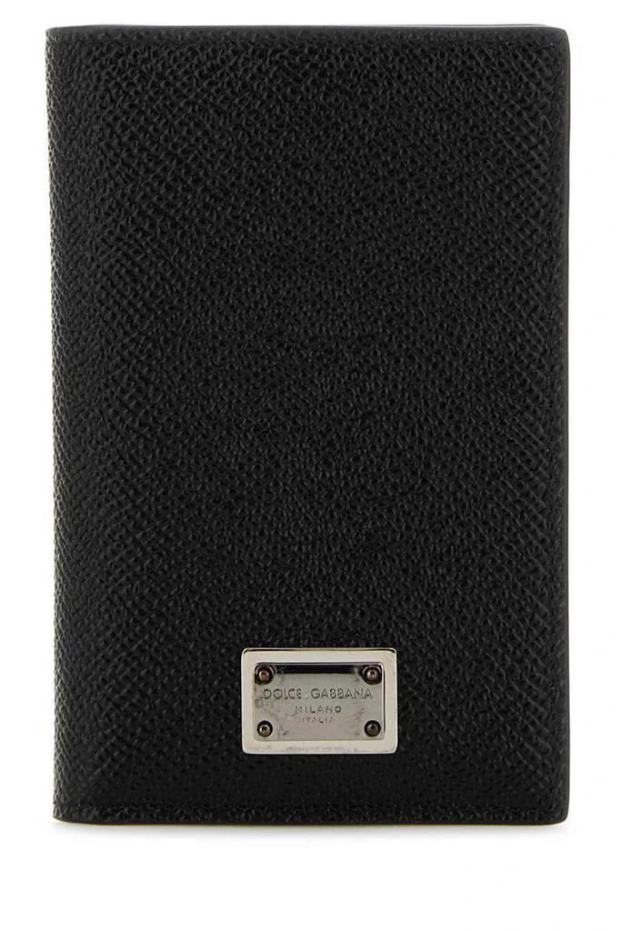 商品Dolce & Gabbana|Dolce & Gabbana Small Leather Goods in Black,价格¥1303,第1张图片