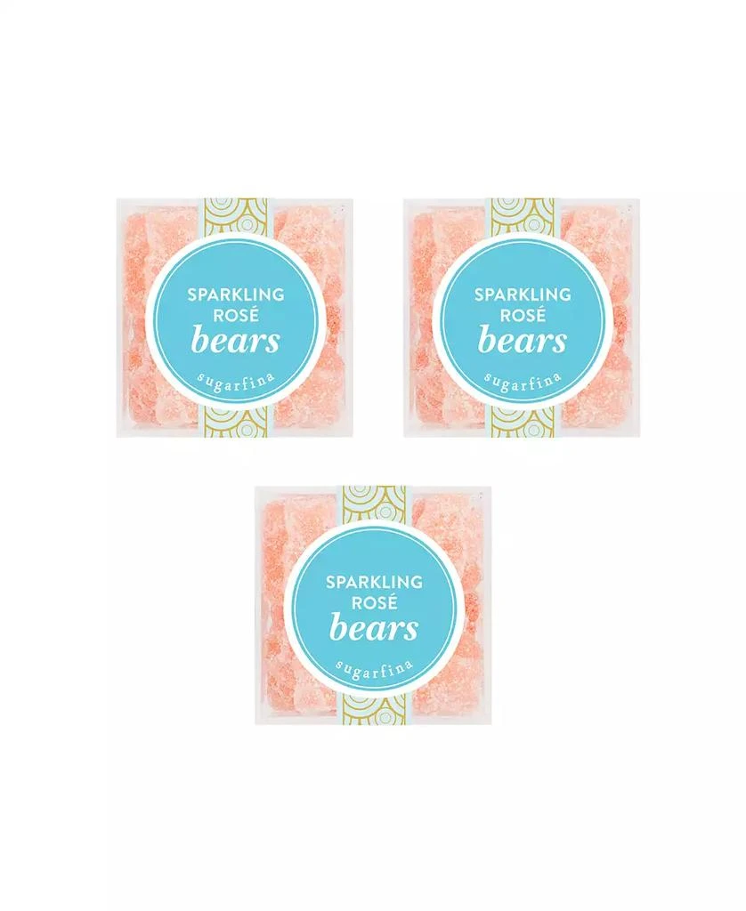 商品Sugarfina|Sparkling Rosé Bears - Small Cube Kit, Pack of 3,价格¥215,第1张图片