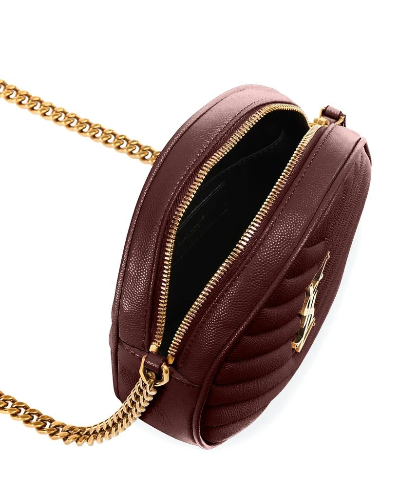 商品Yves Saint Laurent|Vinyle YSL Round Quilted Grain de Poudre Crossbody Bag,价格¥11228,第5张图片详细描述