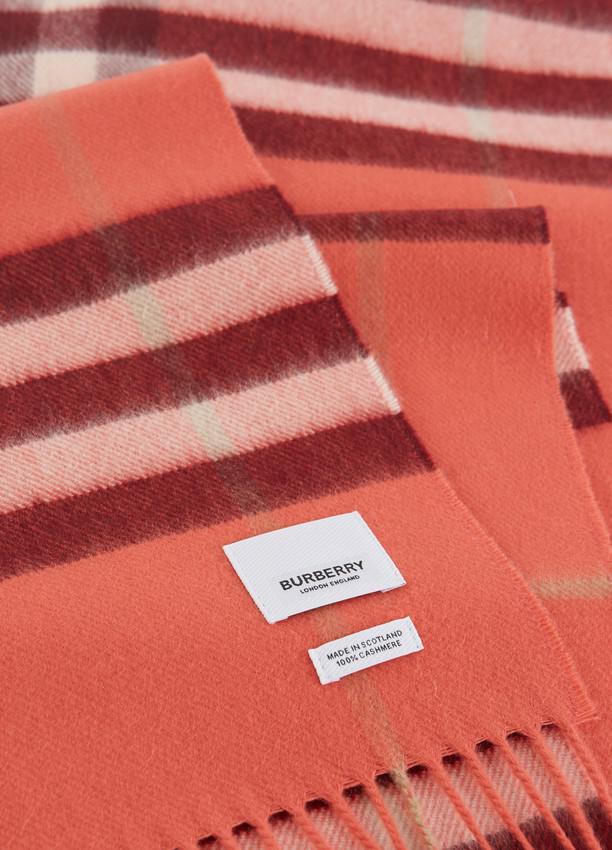 商品Burberry|超大格纹山羊绒围巾,价格¥3415,第1张图片