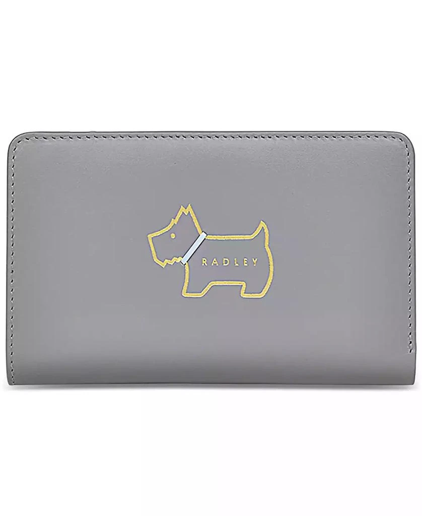 商品Radley|Women's Heritage Dog Outline Mini Flap Over Wallet,价格¥395,第1张图片