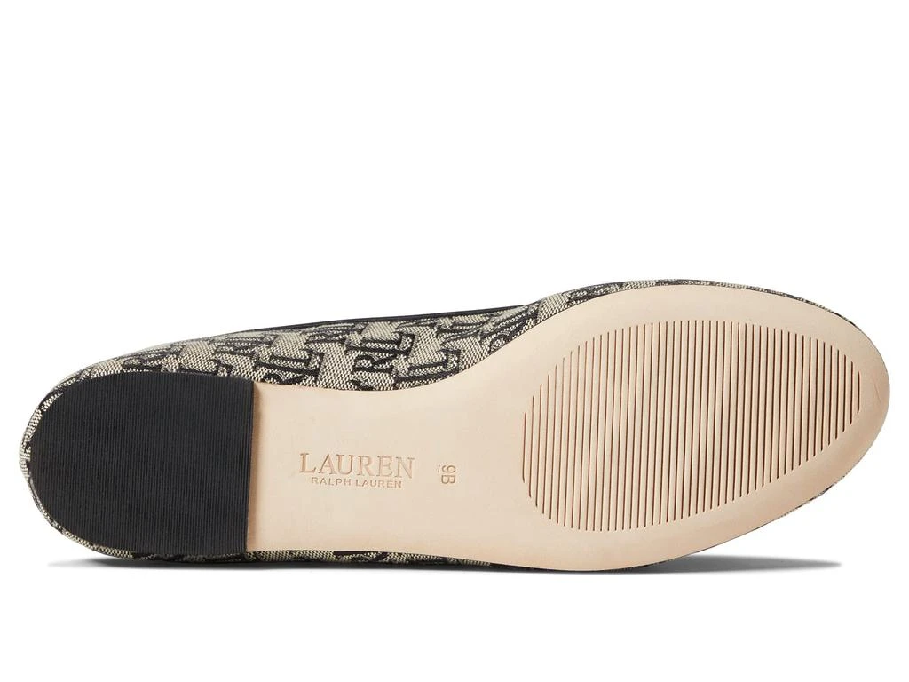 商品Ralph Lauren|Jayna II Monogram Jacquard Ballet Flat,价格¥854,第3张图片详细描述