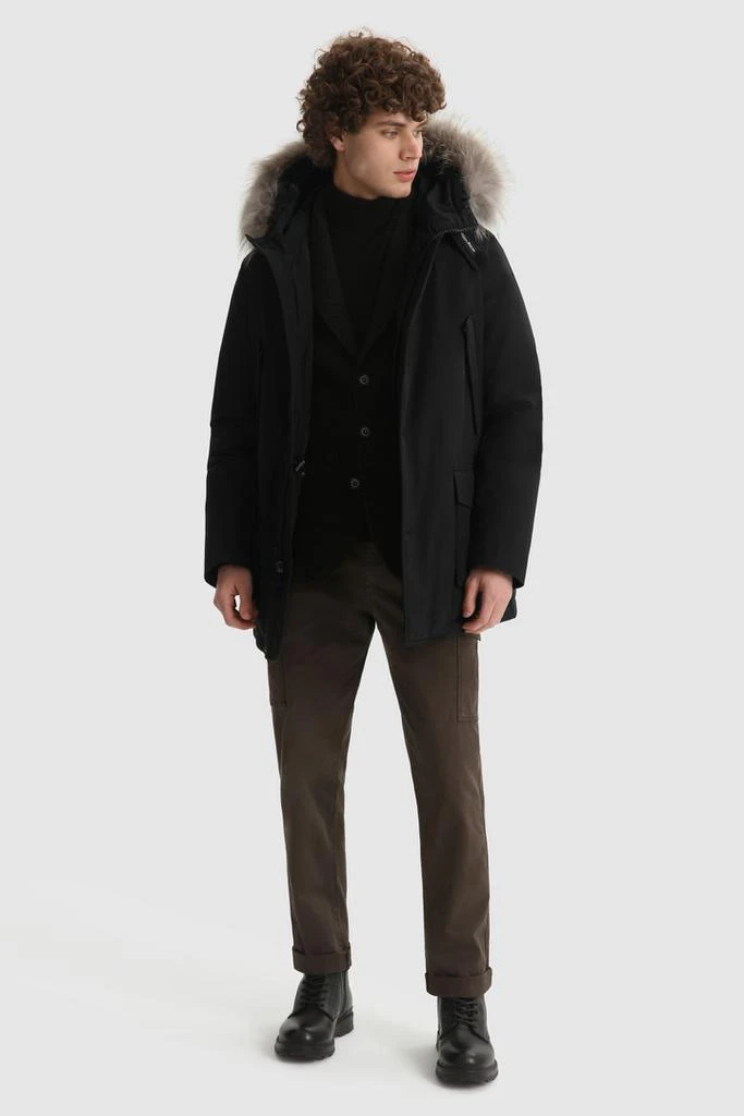 商品Woolrich|Arctic Parka in Ramar Cloth with Detachable Dyed Fur Trim,价格¥7497,第2张图片详细描述