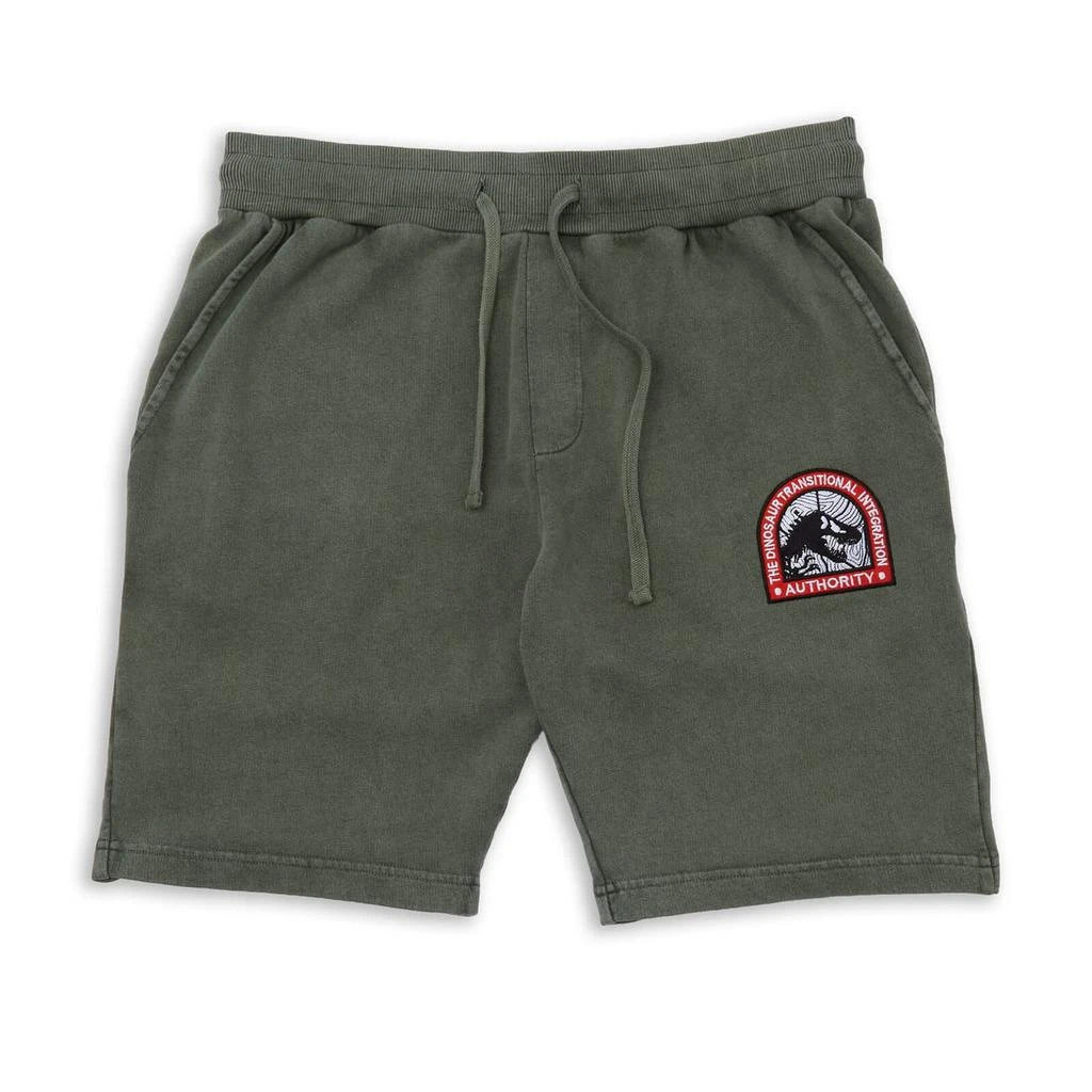 商品Jurassic World DTIA Ranger Embroidered Unisex Jog Shorts - Khaki,价格¥219,第1张图片