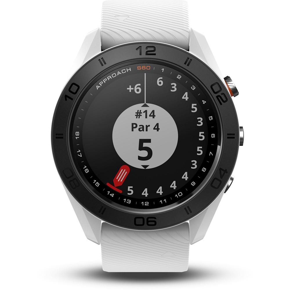 Unisex Approach S60 White Silicone Strap Touchscreen Smart Watch 46mm商品第3张图片规格展示