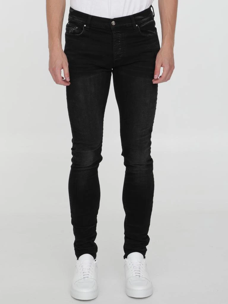 商品AMIRI|Black denim jeans,价格¥5842,第1张图片