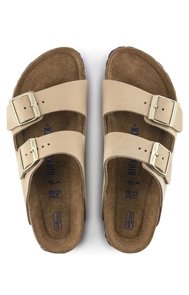 商品Birkenstock|(1019013) Arizona Soft Footbed Sandals - Sandcastle,价格¥558,第5张图片详细描述