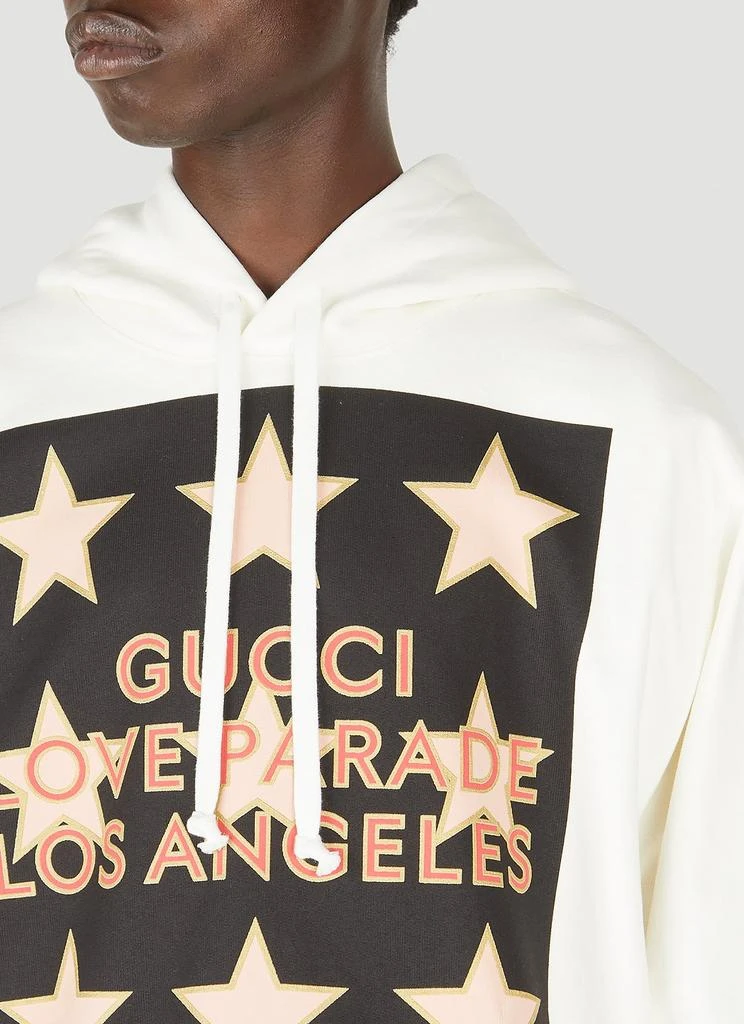 商品Gucci|Love Parade Hooded weatshirt,价格¥3566,第5张图片详细描述