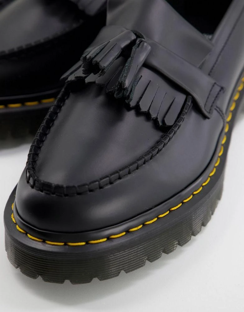 商品Dr. Martens|Dr Martens adrian bex loafers in black smooth,价格¥1418,第4张图片详细描述