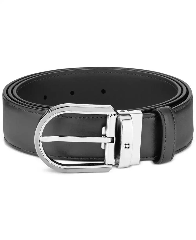 商品MontBlanc|Horseshoe Leather Belt,价格¥3778,第2张图片详细描述