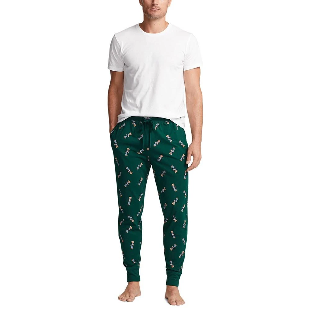 商品Ralph Lauren|Men's 2-Pk. Cotton Jersey Sleep Jogger Pants,价格¥328,第4张图片详细描述