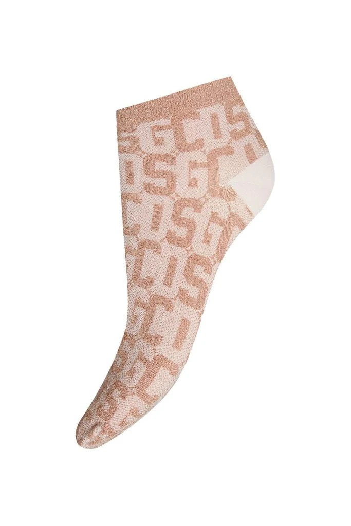 商品Wolford|Wolford X GCDS Monogram Ribbed Socks,价格¥124,第1张图片