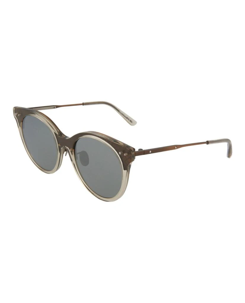 商品Bottega Veneta|Round-Frame Acetate Sunglasses,价格¥904,第2张图片详细描述