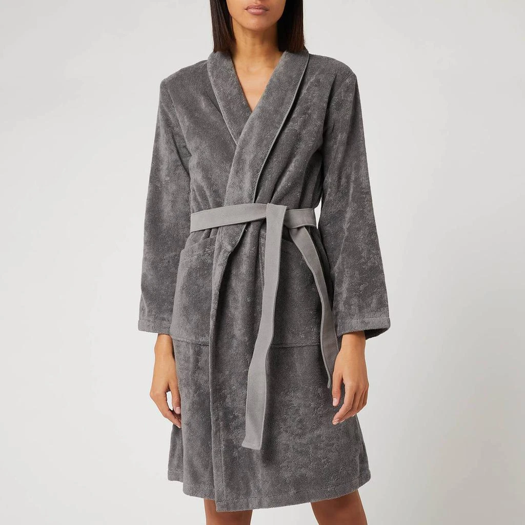 商品Kenzo|KENZO Iconic Bathrobe - Grey,价格¥662,第1张图片