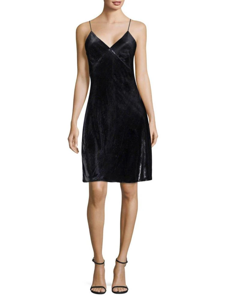 商品Bailey 44|Velvet Strappy Slip Dress,价格¥1406,第1张图片