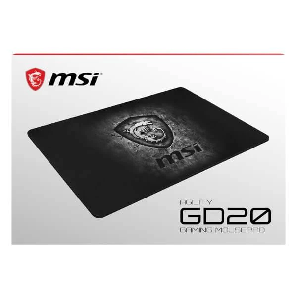 MSI Agility GD20 Pro Gaming Mouse Pad - Black 商品