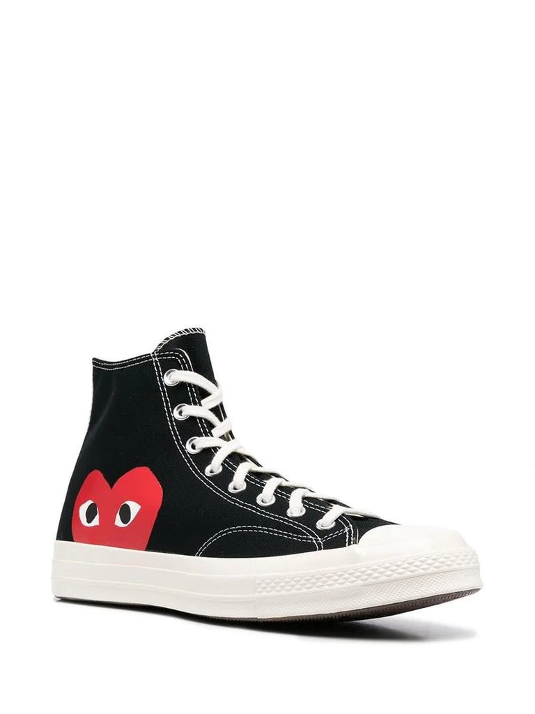 商品Comme des Garcons|COMME DES GARÇONS Chuck Taylor high-top sneakers,价格¥1087,第2张图片详细描述