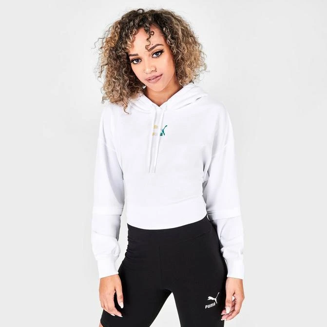 商品Puma|Women's Puma Crystal Galaxy Pullover Hoodie,价格¥150,第1张图片