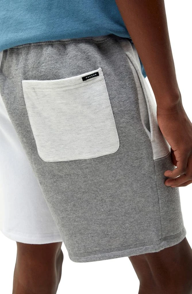 商品PacSun|Colorblocked Soft Fleece Shorts,价格¥93,第3张图片详细描述