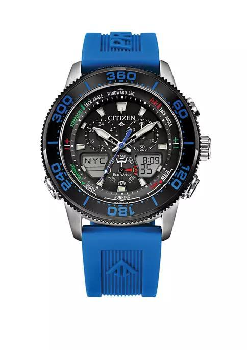 商品Citizen|Eco-Drive Promaster Sailhawk Blue Strap,价格¥4096,第1张图片