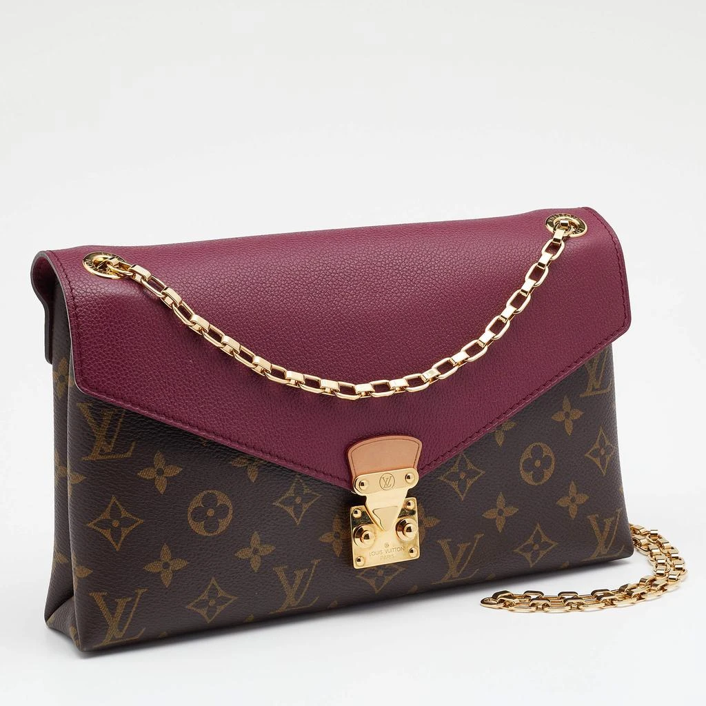 商品[二手商品] Louis Vuitton|Louis Vuitton Aurore Monogram Canvas And Leather Pallas Chain Bag,价格¥10494,第3张图片详细描述