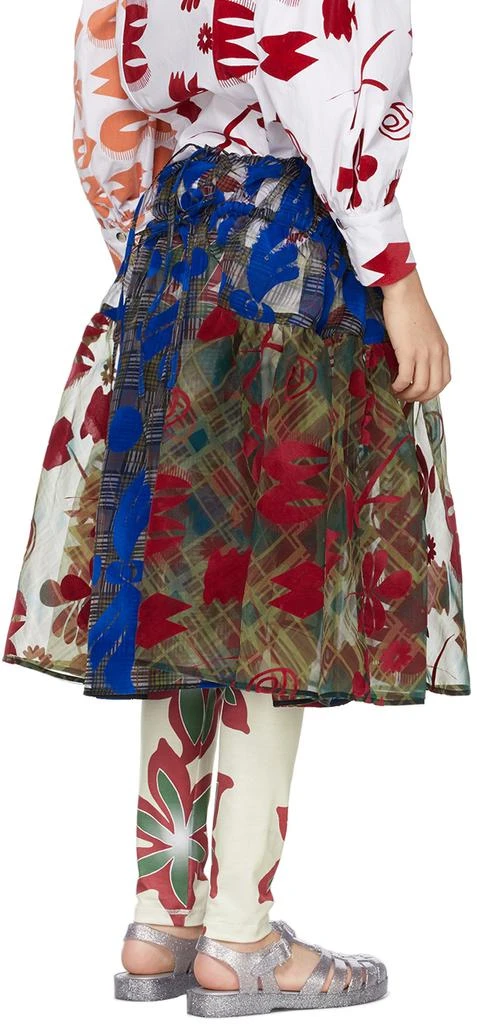 商品CHOPOVA LOWENA|Kids Multicolor Gathered Skirt,价格¥847,第4张图片详细描述