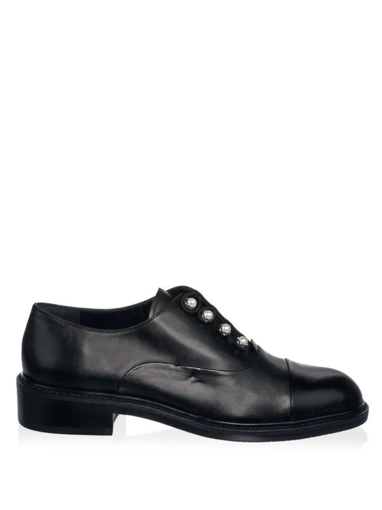 商品Stuart Weitzman|Mrspat Brando 真皮皮鞋,价格¥1183,第5张图片详细描述
