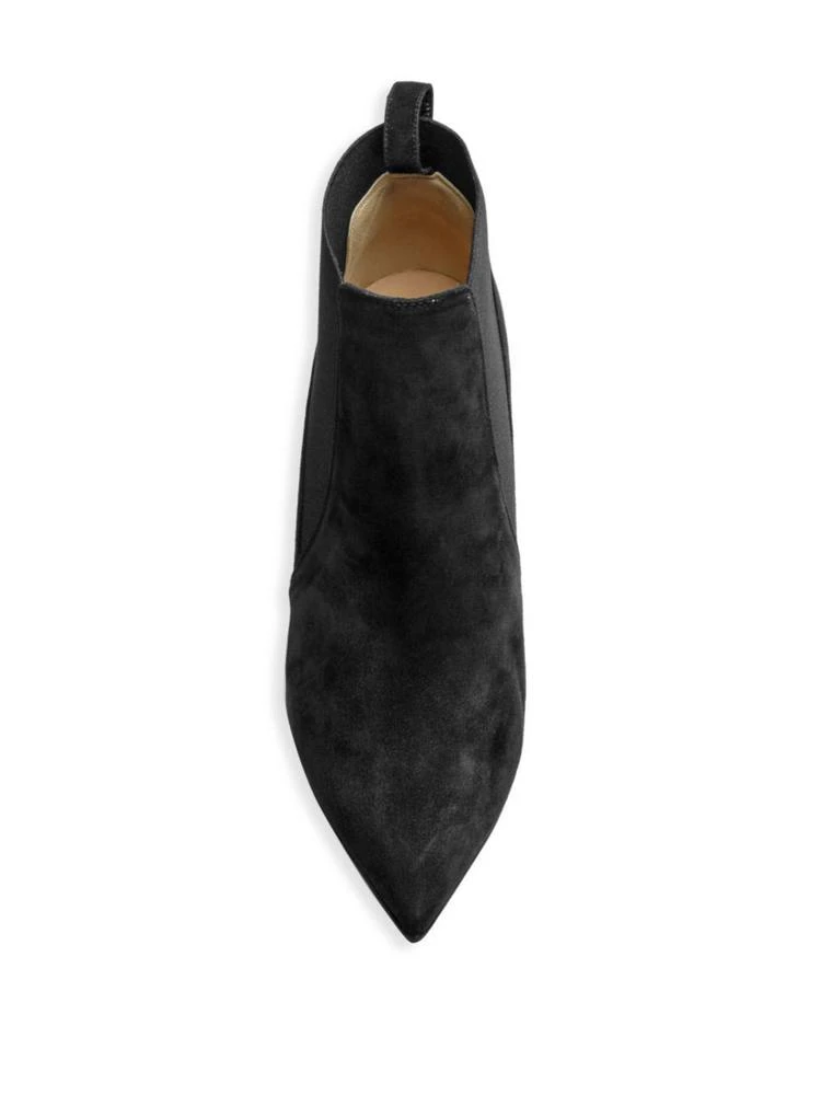 商品Christian Louboutin|Crochinetta 100 Suede Booties,价格¥7057,第4张图片详细描述
