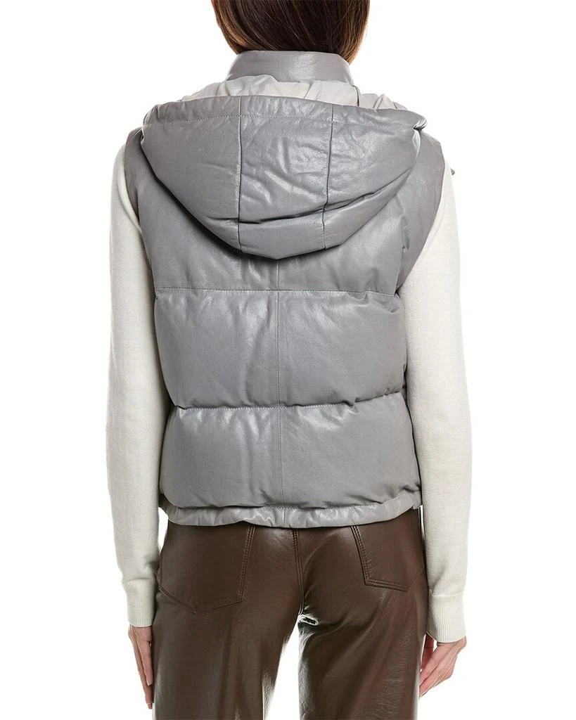 商品Brunello Cucinelli|Leather Vest,价格¥23927,第2张图片详细描述