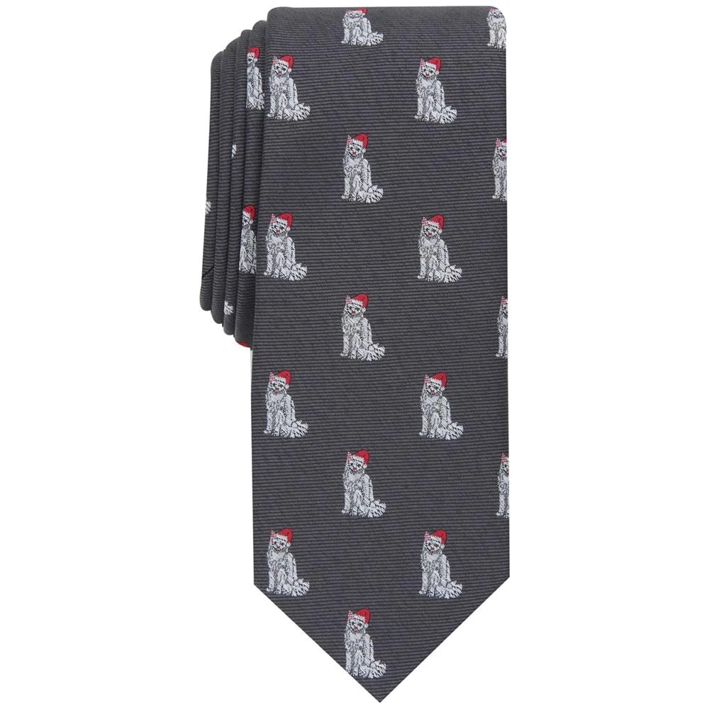 商品Bar III|Men's Holiday Kitty Tie, Created for Macy's,价格¥165,第1张图片