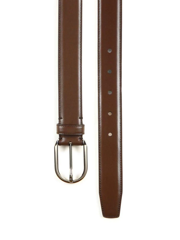 商品Bally|Calf Leather & Metal Belt,价格¥1277,第2张图片详细描述