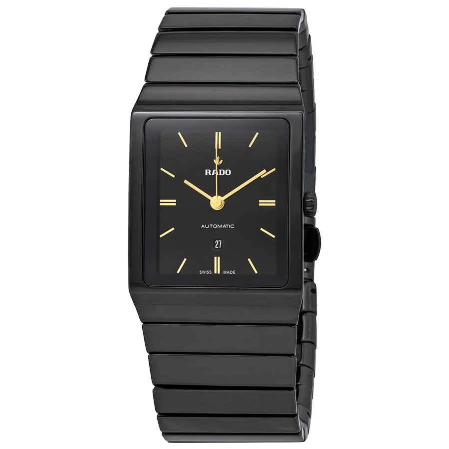 商品Rado|Ceramica Automatic Black Dial Men's High-tech Ceramic Watch R21807182,价格¥13617,第1张图片