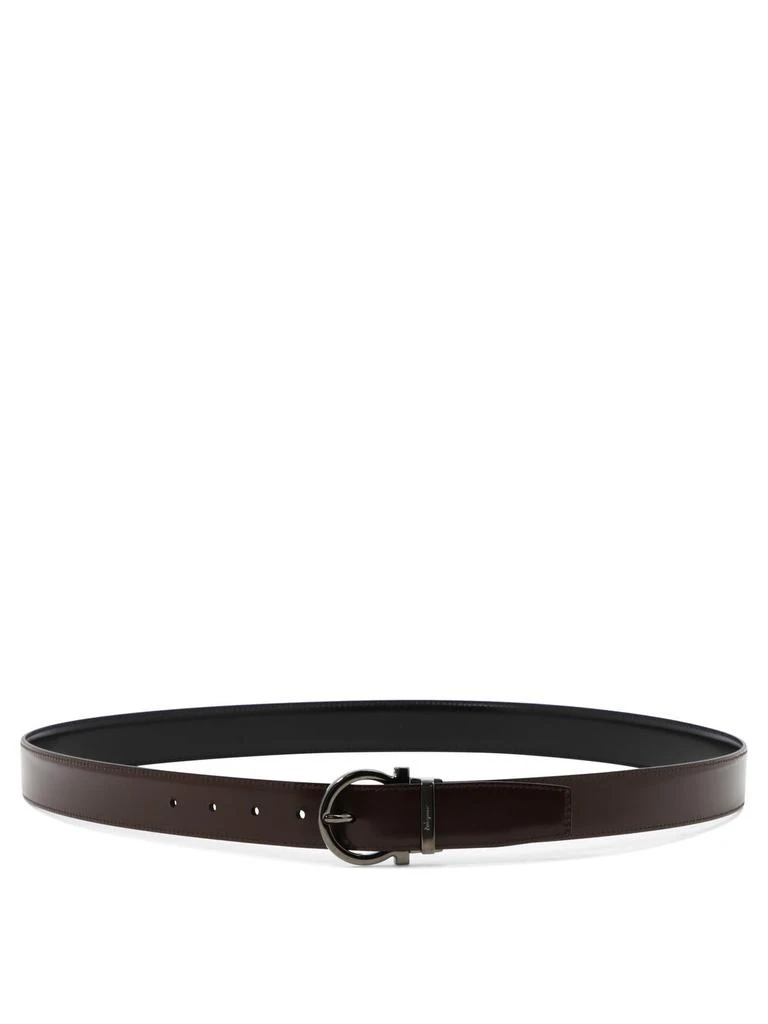 商品Salvatore Ferragamo|Salvatore Ferragamo Logo-Buckle Reversible Belt,价格¥2619,第2张图片详细描述