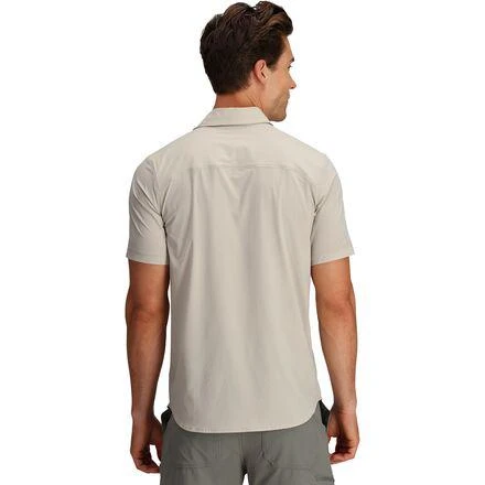 商品Outdoor Research|Astroman Short-Sleeve Sun Shirt - Men's,价格¥379,第3张图片详细描述