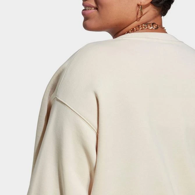Women's adidas Originals adicolor Essentials Crew Long Sleeve Sweatshirt (Plus Size) 商品