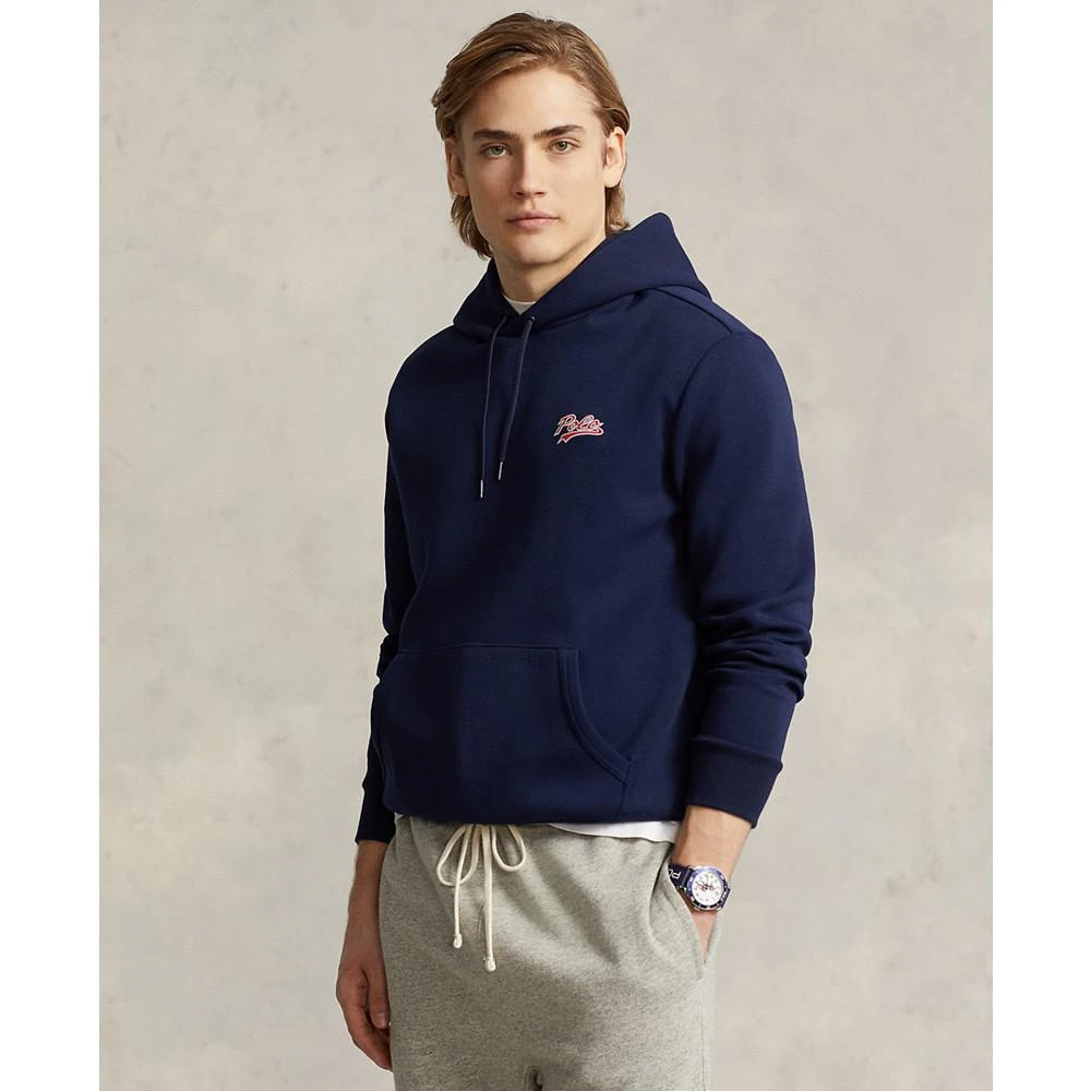 商品Ralph Lauren|Men's Logo Double-Knit Hoodie,价格¥943,第1张图片