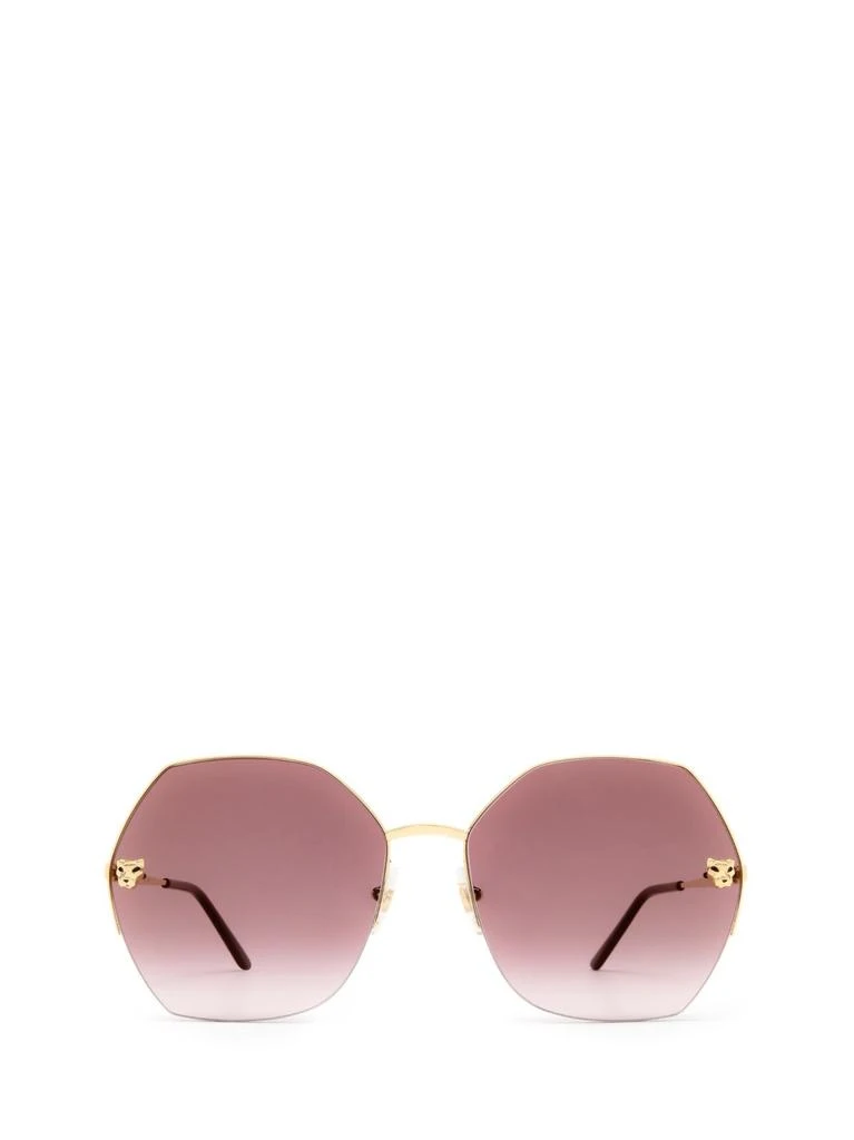 商品Cartier|Cartier Hexagon Frame Sunglasses,价格¥5357,第1张图片