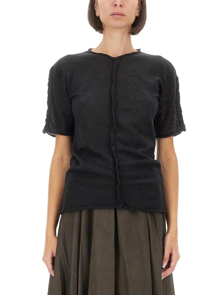 商品【商品预售7天】 Uma Wang|Uma Wang 女士针织毛衣 UK7180UW900 黑色,价格¥1923,第3张图片详细描述