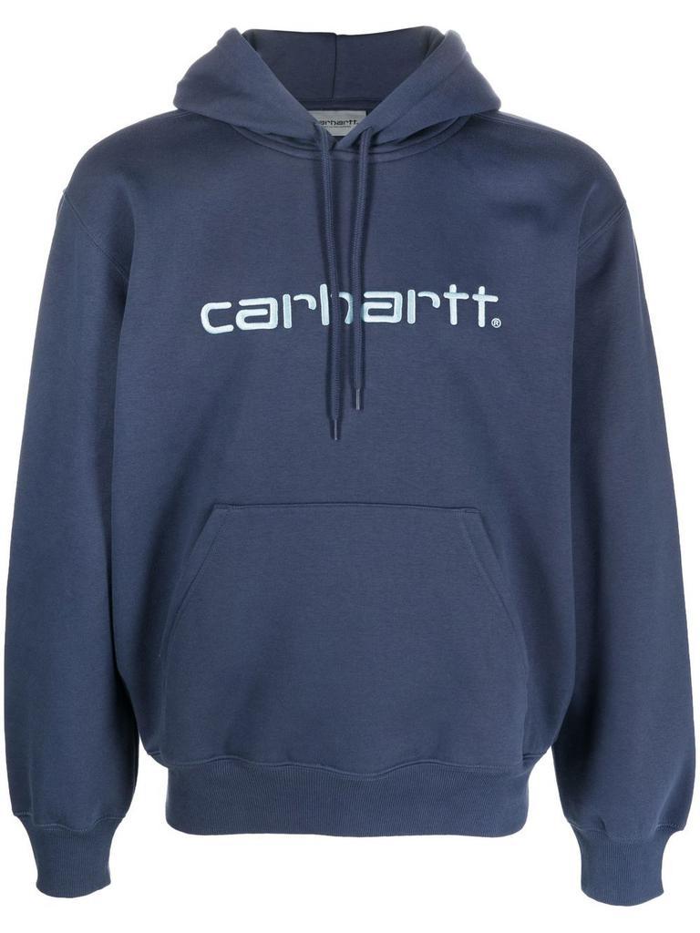 商品Carhartt|CARHARTT - Logo Cotton Hoodie,价格¥697,第1张图片