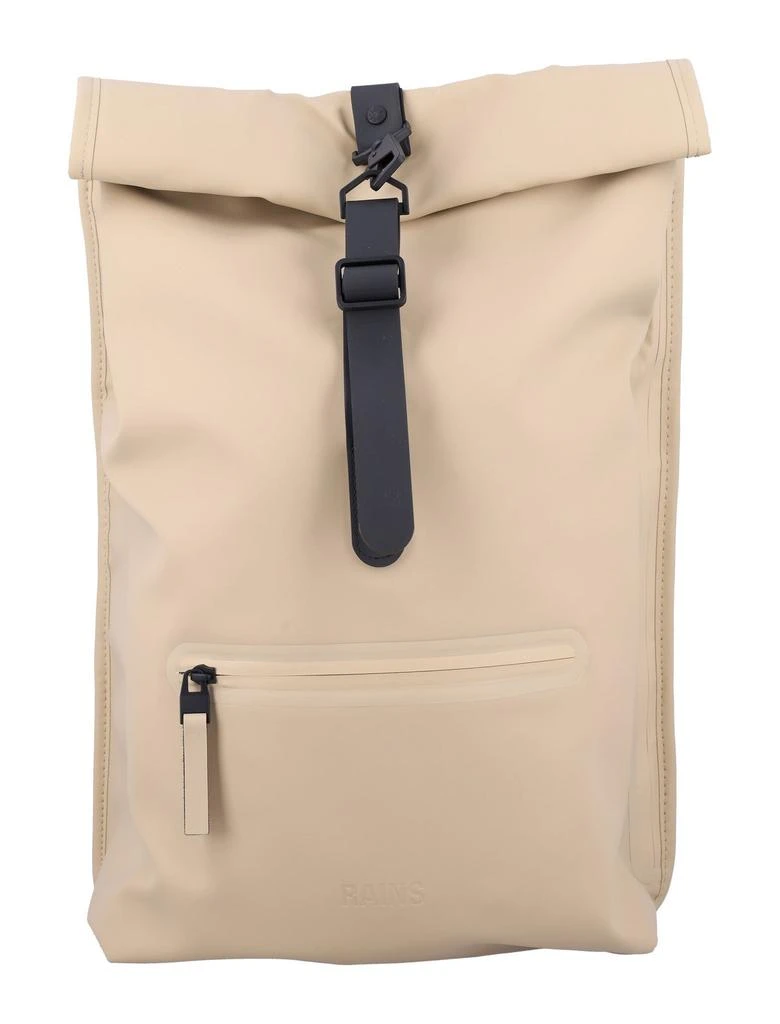 商品RAINS|Rains Rolltop Rucksack Carabiner Fastened Backpack,价格¥773,第1张图片