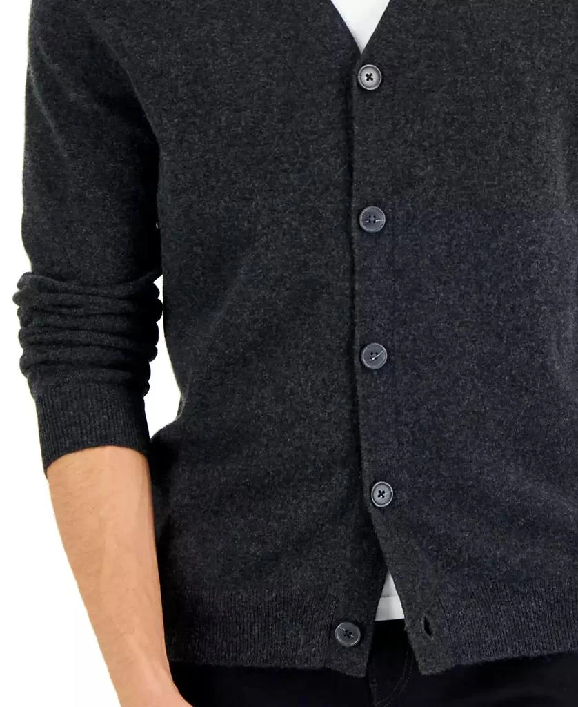 商品Club Room|Men's Cashmere V-Neck Cardigan, Created for Macy's,价格¥503,第3张图片详细描述