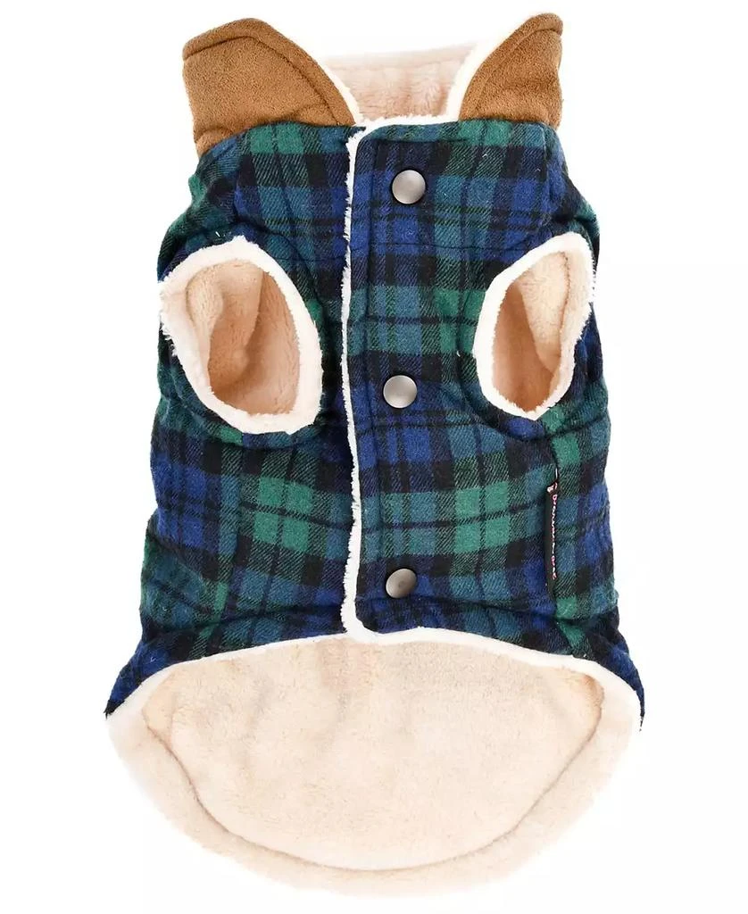 商品Macy's|Scottish Plaid Dog Jacket,价格¥297,第2张图片详细描述