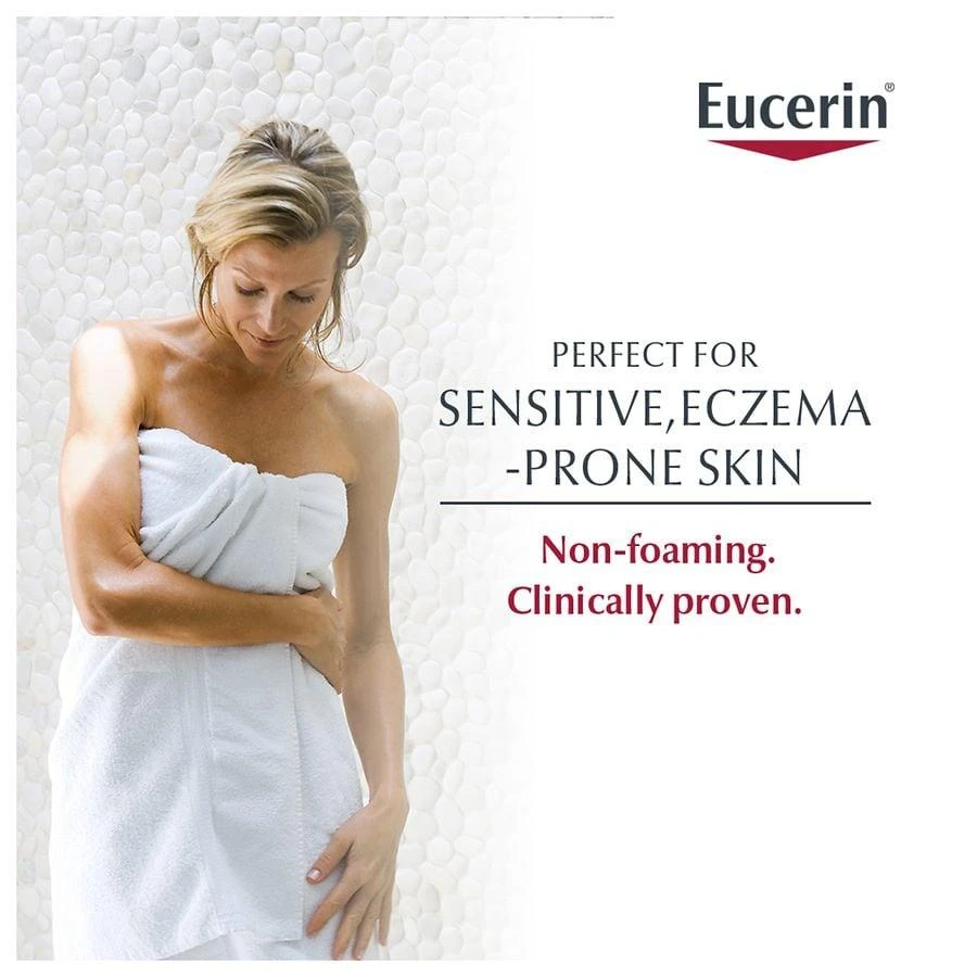 商品Eucerin|Eczema Relief Cream Body Wash Fragrance Free,价格¥143,第5张图片详细描述