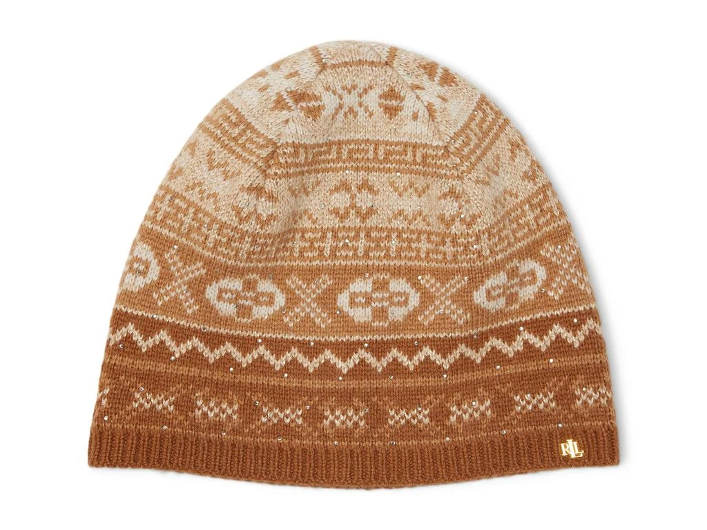 商品Ralph Lauren|Recycled Fair Isle Hat,价格¥308,第1张图片