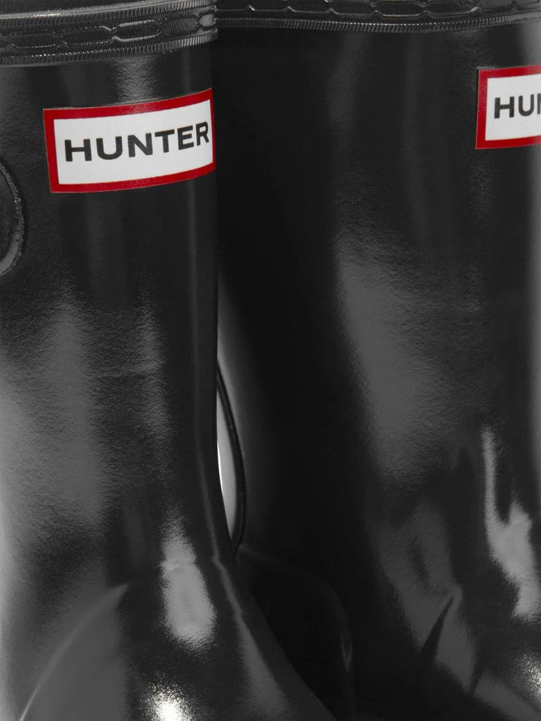 商品Hunter|Hunter Kids Original Gloss Wellington Boots in Black,价格¥492,第3张图片详细描述