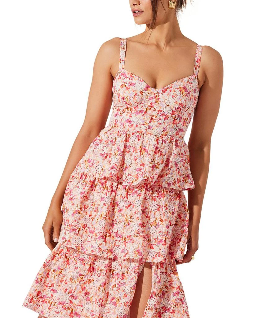 Midsummer Tiered Floral Print Dress 商品