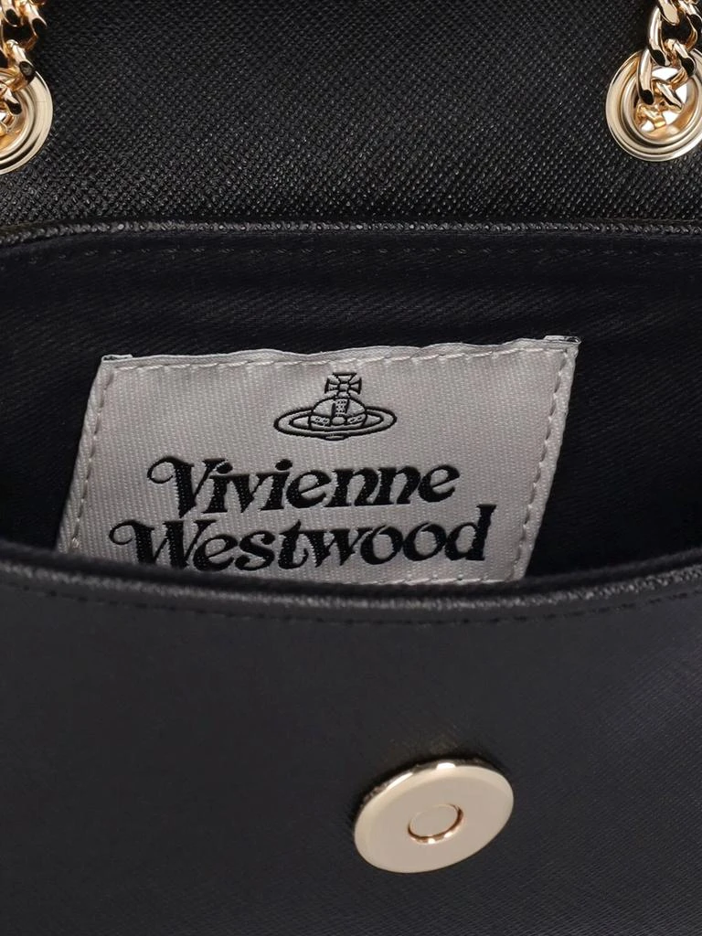 商品Vivienne Westwood|Small Saffiano Leather Shoulder Bag,价格¥2348,第5张图片详细描述